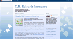 Desktop Screenshot of chedwardsinsurance.blogspot.com