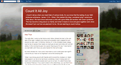 Desktop Screenshot of countitalljoy.blogspot.com