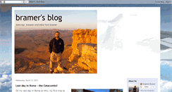 Desktop Screenshot of bramersblog.blogspot.com