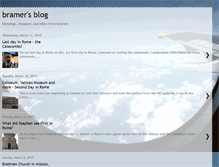 Tablet Screenshot of bramersblog.blogspot.com