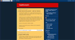 Desktop Screenshot of copsandlawyers.blogspot.com