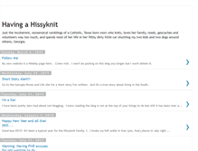 Tablet Screenshot of hissyknit.blogspot.com