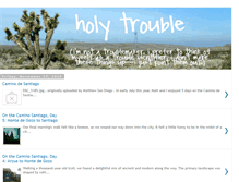 Tablet Screenshot of holytrouble.blogspot.com