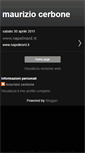 Mobile Screenshot of mauriziocerbone.blogspot.com