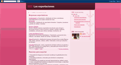 Desktop Screenshot of las-exportaciones.blogspot.com