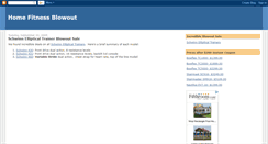 Desktop Screenshot of home-fitness-sale.blogspot.com