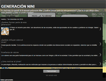 Tablet Screenshot of ninigeneracion.blogspot.com