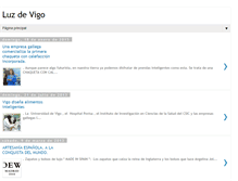 Tablet Screenshot of luzdevigo.blogspot.com