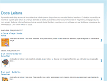Tablet Screenshot of doceleitura.blogspot.com