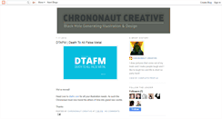 Desktop Screenshot of chrononautcreative.blogspot.com