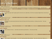 Tablet Screenshot of lifeofrugweaver.blogspot.com