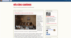 Desktop Screenshot of elscinccantons.blogspot.com
