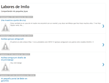 Tablet Screenshot of laboresdeimilo.blogspot.com