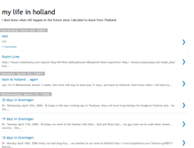 Tablet Screenshot of pranee-holland.blogspot.com