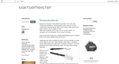 Desktop Screenshot of maitsemeister.blogspot.com