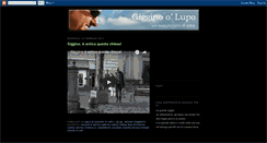 Desktop Screenshot of gigginolupo.blogspot.com