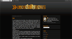 Desktop Screenshot of cecedailynews.blogspot.com