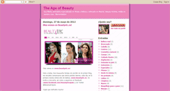 Desktop Screenshot of myageofbeauty.blogspot.com