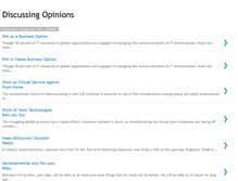 Tablet Screenshot of discussingopinions.blogspot.com