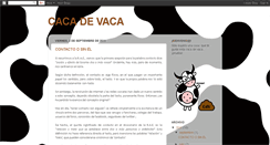 Desktop Screenshot of caca-de-vaca.blogspot.com