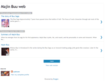 Tablet Screenshot of dragonball-majinbuu.blogspot.com