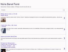 Tablet Screenshot of dansa-lliure-expressio-nuriabanal.blogspot.com