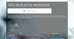 Desktop Screenshot of plantasesuasqualidadesmedicinais.blogspot.com