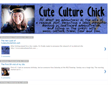 Tablet Screenshot of cuteculturechick.blogspot.com