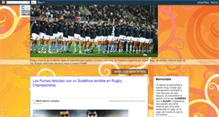Desktop Screenshot of cumbresrugbyclub.blogspot.com