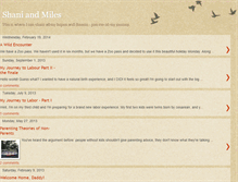 Tablet Screenshot of mileshani.blogspot.com