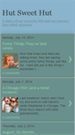 Mobile Screenshot of hut-sweet-hut.blogspot.com