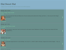 Tablet Screenshot of hut-sweet-hut.blogspot.com