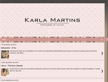 Tablet Screenshot of karlaproducoes.blogspot.com