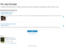 Tablet Screenshot of nu-jazzeurope.blogspot.com
