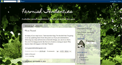 Desktop Screenshot of farmishtendencies.blogspot.com