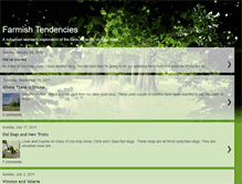 Tablet Screenshot of farmishtendencies.blogspot.com