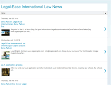 Tablet Screenshot of leilawnews.blogspot.com