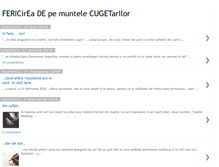 Tablet Screenshot of fericireacugetarilor.blogspot.com