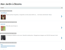 Tablet Screenshot of monjardinadessins.blogspot.com