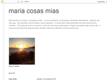 Tablet Screenshot of maria-cosasmias.blogspot.com