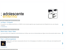Tablet Screenshot of adolescenteenfermo.blogspot.com