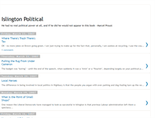 Tablet Screenshot of islington-political.blogspot.com