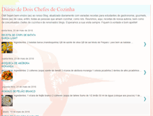 Tablet Screenshot of diariodedoischefesdecozinha.blogspot.com