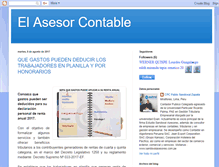 Tablet Screenshot of elasesorcontableperu.blogspot.com