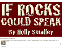 Tablet Screenshot of ifrockscouldspeak.blogspot.com