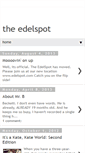 Mobile Screenshot of edelspot.blogspot.com