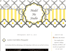 Tablet Screenshot of modelmestudio.blogspot.com