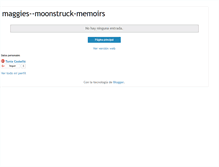 Tablet Screenshot of maggies--moonstruck-memoirs.blogspot.com