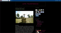 Desktop Screenshot of lovetransforming.blogspot.com