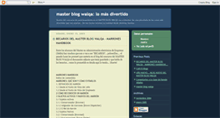 Desktop Screenshot of masterblogwalqa.blogspot.com
